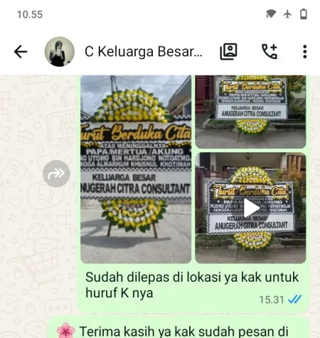 Pengiriman Papan Bunga Duka Ringinkidul Gubug