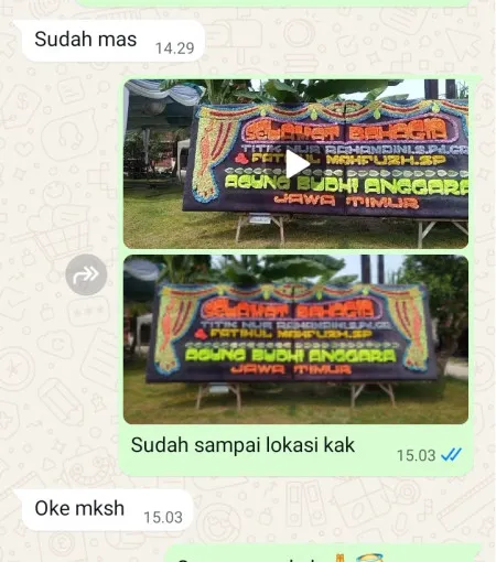 Pengiriman Papan Bunga Ringinkidul Gubug